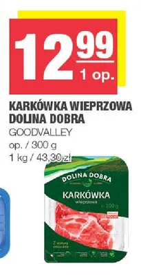 Karkówka wieprzowa Dolina Dobra promocja w SPAR