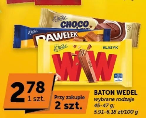 Baton E.Wedel WW Klasyk promocja w Euro Sklep