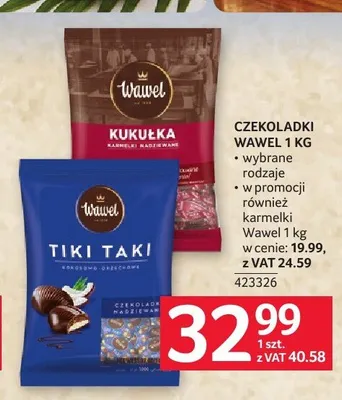 Czekoladki Wawel promocja w Selgros