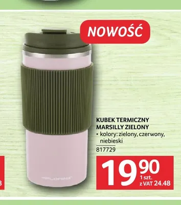 Kubek termiczny Marsilly zielony Florina promocja w Selgros