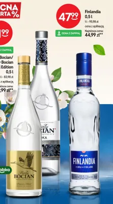 Wódka Finlandia promocja w Żabka