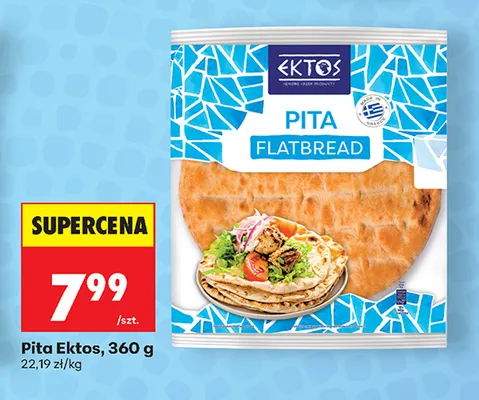 Pita Ektos promocja w Biedronka