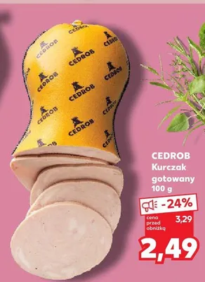 Kurczak gotowany Cedrob promocja w Kaufland