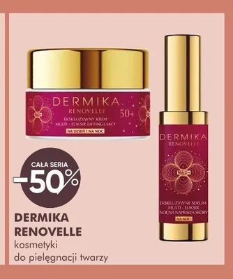 Krem do twarzy Dermika Renovelle 50+ promocja w Super-Pharm