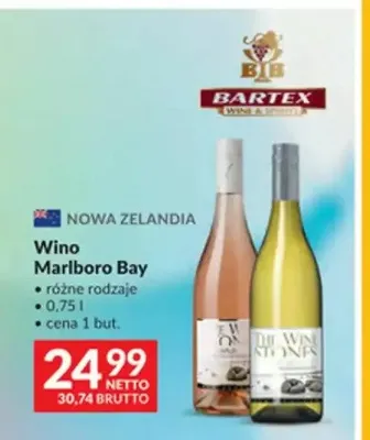 Wino białe Marlboro Bay promocja w Makro