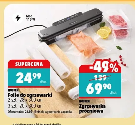 Zgrzewarka próżniowa promocja w Biedronka