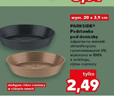 Podstawka pod doniczkę PARKSIDE promocja w Kaufland