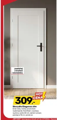 Skrzydło drzwiowe Elegance slim promocja w Bricomarche