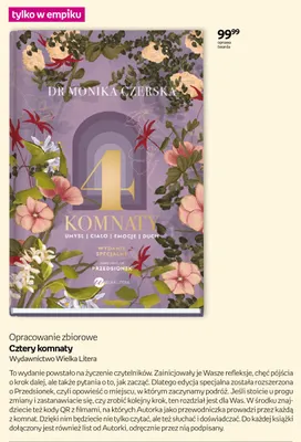 Książka Cztery komnaty promocja w Empik