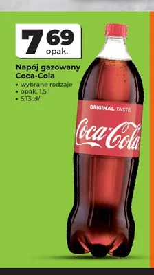 Napój gazowany Coca-Cola Original Taste promocja w Odido