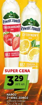 Napój Żywiec Zdrój cytrynowy smak promocja w ABC