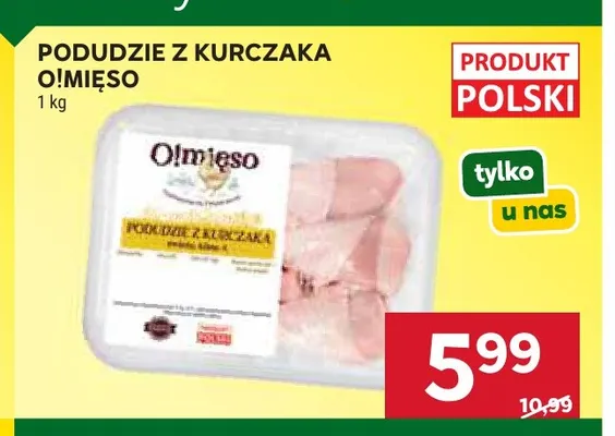 Podudzie z kurczaka O!mięso promocja w Stokrotka