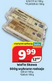 Wafle Skawa promocja w Delfin