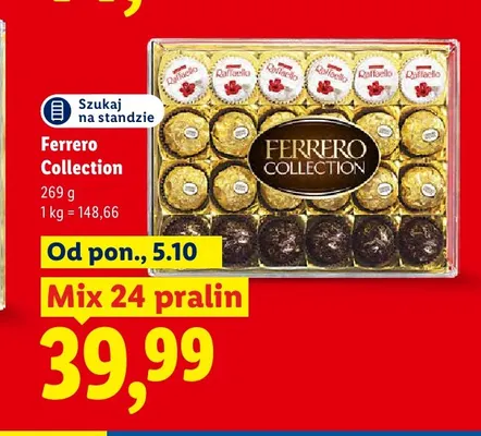 Praliny Ferrero Collection promocja w Lidl