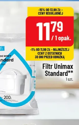Filtr Unimax Standard Dafi promocja w POLOmarket