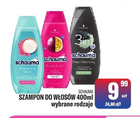 Szampon do włosów Schauma promocja w Tomi Markt