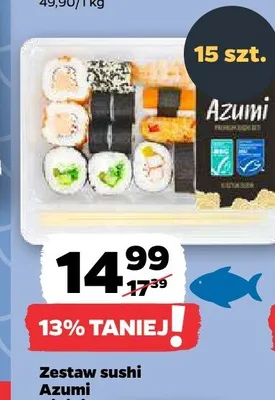 Zestaw sushi Azumi Ninigi promocja w Netto