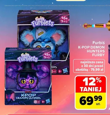 Furbiś K-Pop Demon Hunters Furby promocja w Carrefour