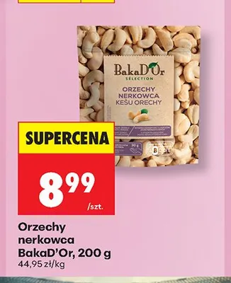 Orzechy nerkowca BakaD'Or promocja w Biedronka