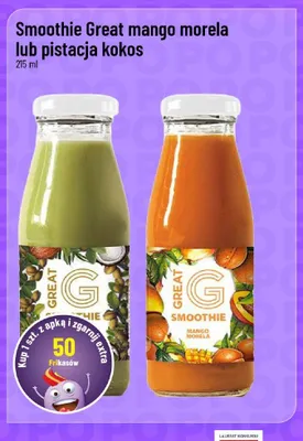 Smoothie Great mango morela promocja w POLOmarket