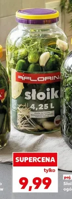 Słoik do ogórków Florina 4,25 l promocja w Kaufland