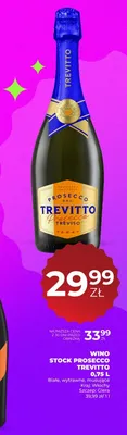 Wino Stock Prosecco Trevitto promocja w Duży Ben