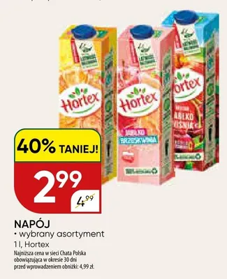 Napój promocja w Chata Polska
