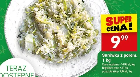 Surówka z porem promocja w Twój Market