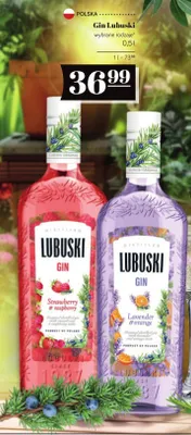 Gin Lubuski Strawberry & raspberry promocja w POLOmarket