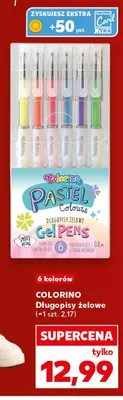 Długopisy żelowe Colorino promocja w Kaufland