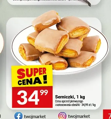 Serniczki Białecki promocja w Twój Market