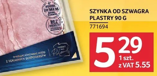 Szynka od szwagra Krakus promocja w Selgros