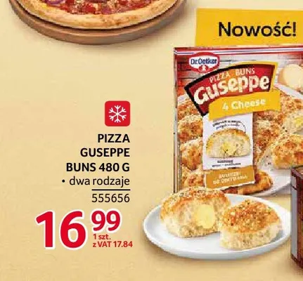 Pizza Guseppe Buns Dr. Oetker promocja w Selgros