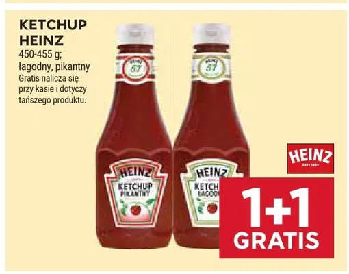 Ketchup łagodny promocja w Stokrotka