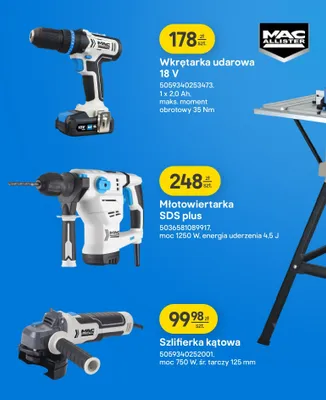 Młotowiertarka SDS plus promocja w Castorama