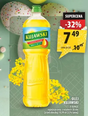 Olej kujawski rzepakowy promocja w Arhelan