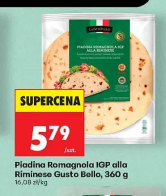 Piadina Romagnola IGP alla Riminese Gusto Bello promocja w Biedronka