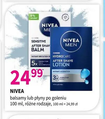 Balsam po goleniu Nivea Men Sensitive promocja w Drogerie Polskie