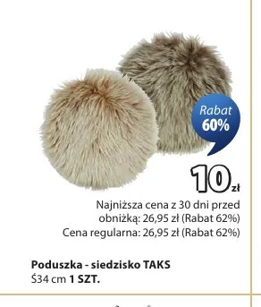 Poduszka siedzisko Taks promocja w Jysk