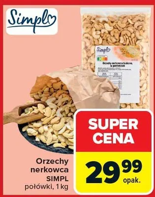 Orzechy nerkowca promocja w Carrefour Market