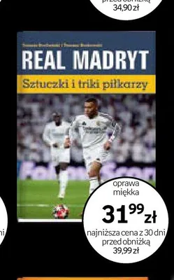Książka Real Madryt Sztuczki i triki piłkarzy oprawa miękka promocja w Empik