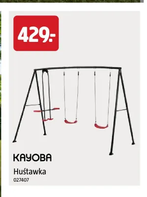 Huśtawka KAYOBA promocja w Jula