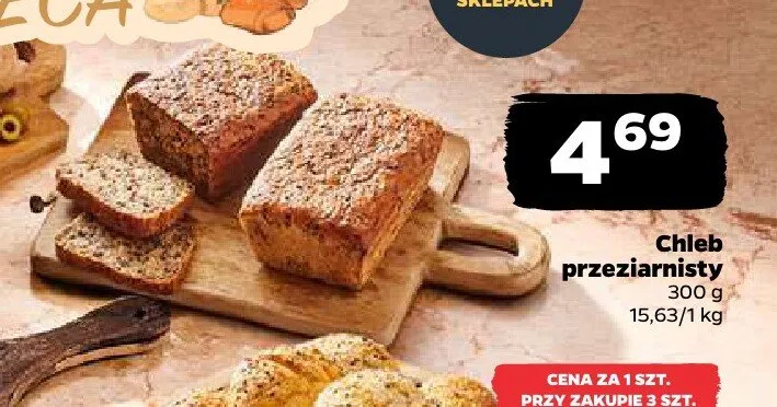 Chleb przeziarnisty promocja w Netto