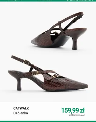 Czółenka Catwalk promocja w Deichmann