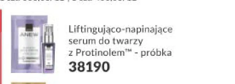 Liftingująco-napinające serum do twarzy z Protinolem Anew próbka promocja w AVON
