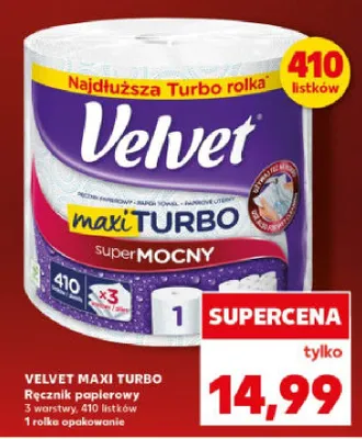 Ręcznik papierowy Maxi Turbo promocja w Kaufland