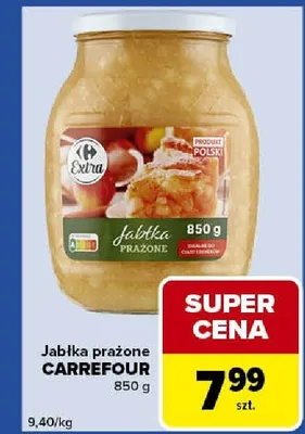 Jabłka prażone promocja w Carrefour Express