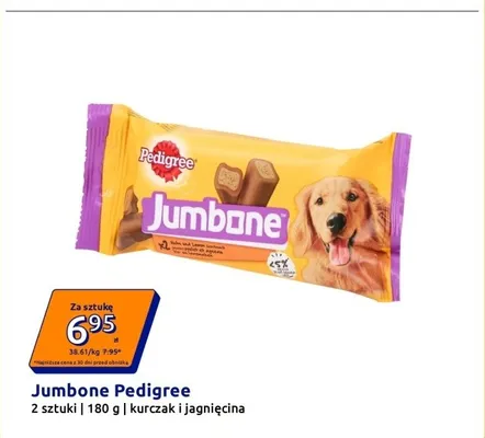 Karma dla psów Jumbone Pedigree kurczak i jagnięcina promocja w Action