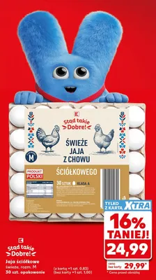 Jaja ściółkowe świeże Stąd takie Dobre! rozm. M promocja w Kaufland