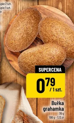 Bułka grahamka promocja w POLOmarket